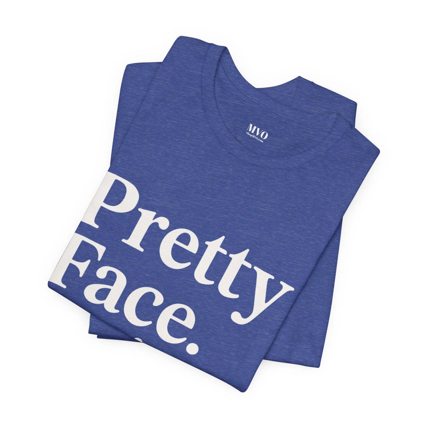 Pretty Face. Business Brain. | Unisex Short Sleeve Tee