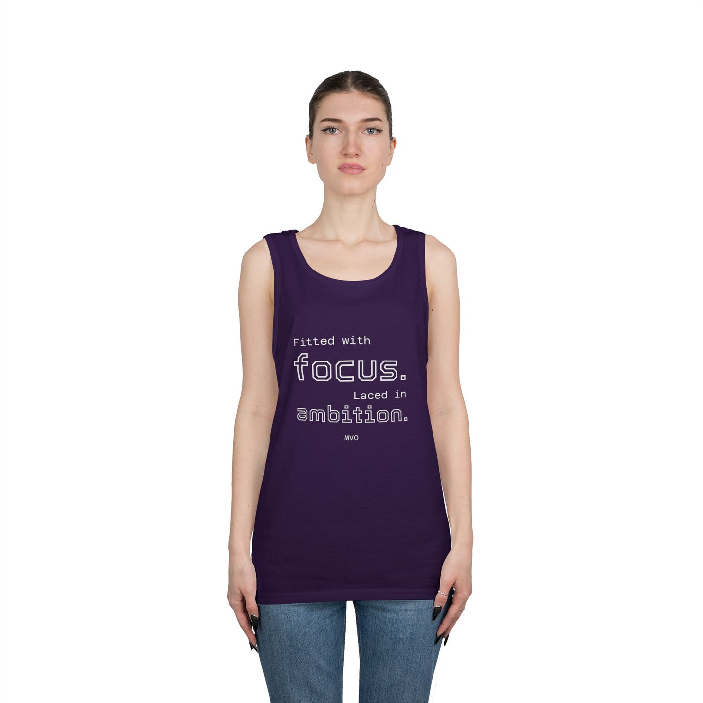 Focus & Ambition | Unisex Cotton Tank Top