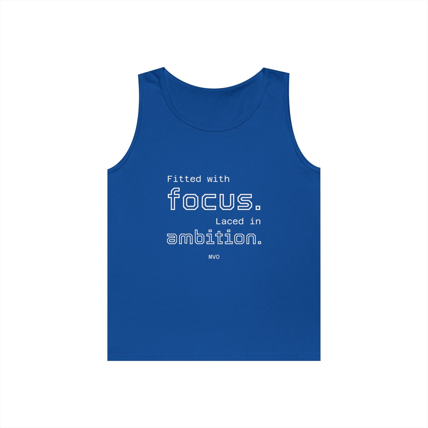 Focus & Ambition | Unisex Cotton Tank Top