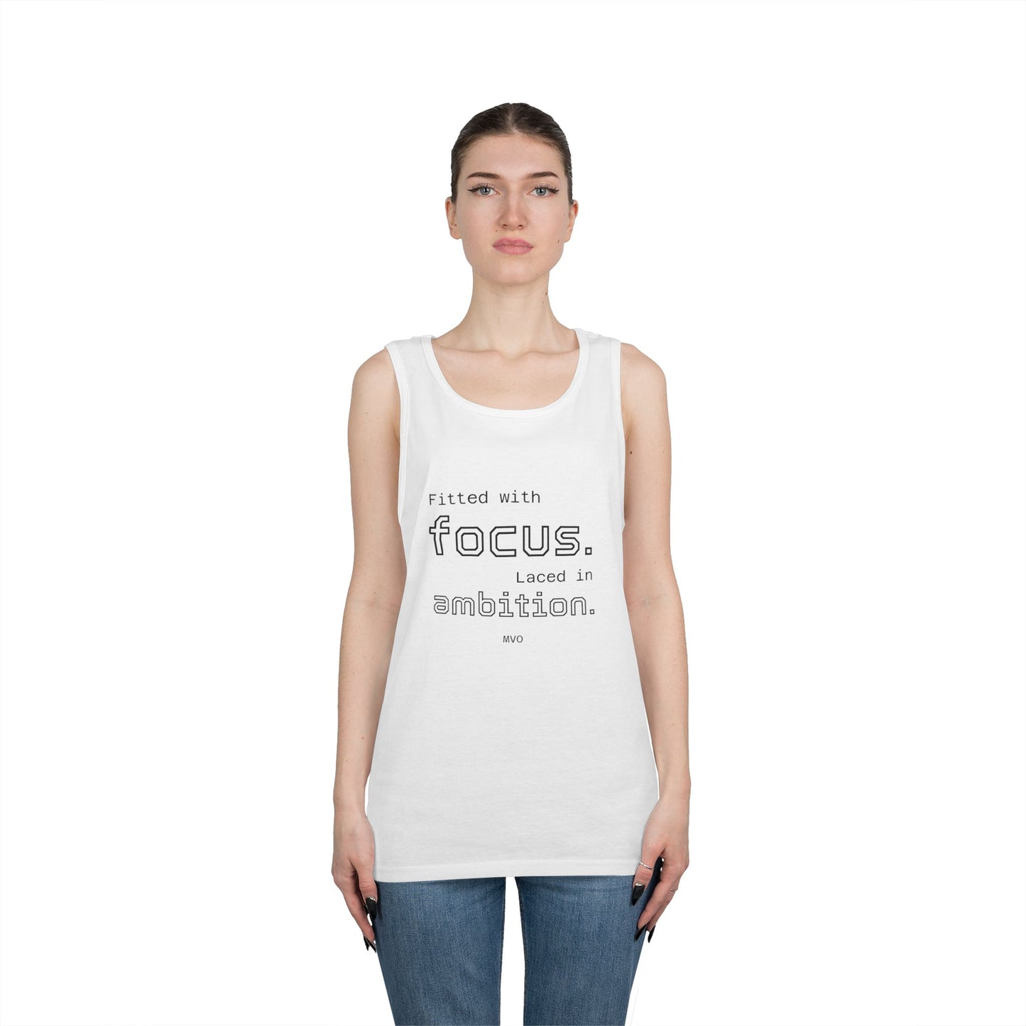 Focus & Ambition | Unisex Cotton Tank Top