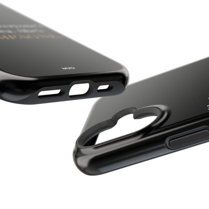 She's not everyone's cup of tea, she's champagne. | Impact-Resistant Phone Case