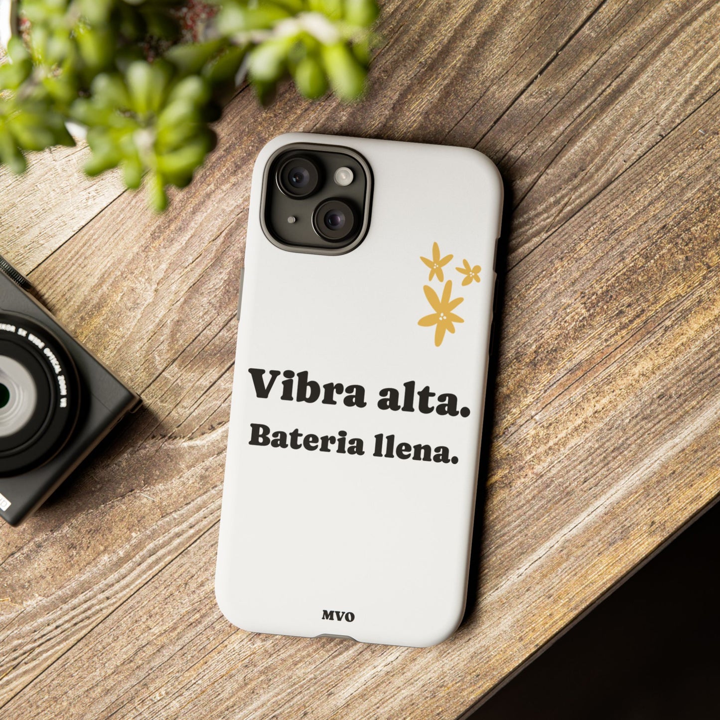Vibra alta, Bateria llena | Phone Case