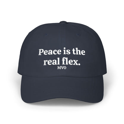 Peace is the real flex | Classic Cap
