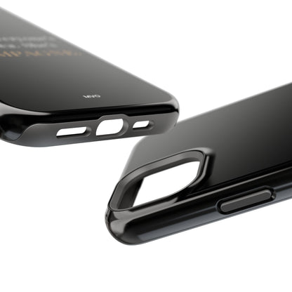 She's not everyone's cup of tea, she's champagne. | Impact-Resistant Phone Case