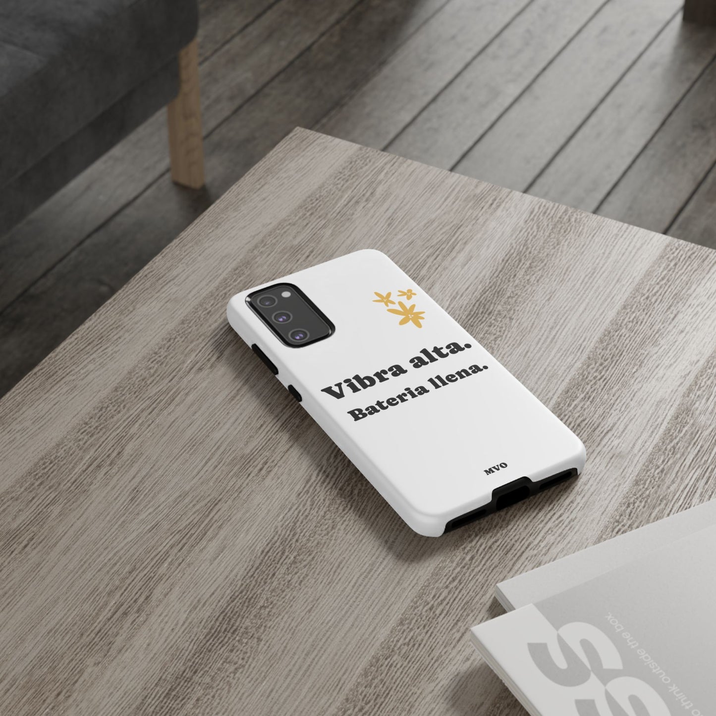 Vibra alta, Bateria llena | Phone Case