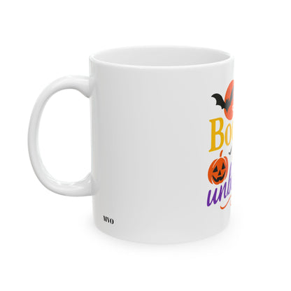 Boo-Jee & Unbothered | Halloween Ceramic Mug - 11oz & 15oz