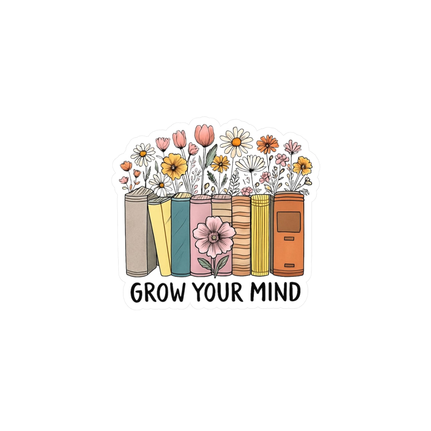 Grow Your Mind Sticker