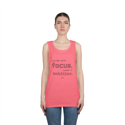 Focus & Ambition | Unisex Cotton Tank Top