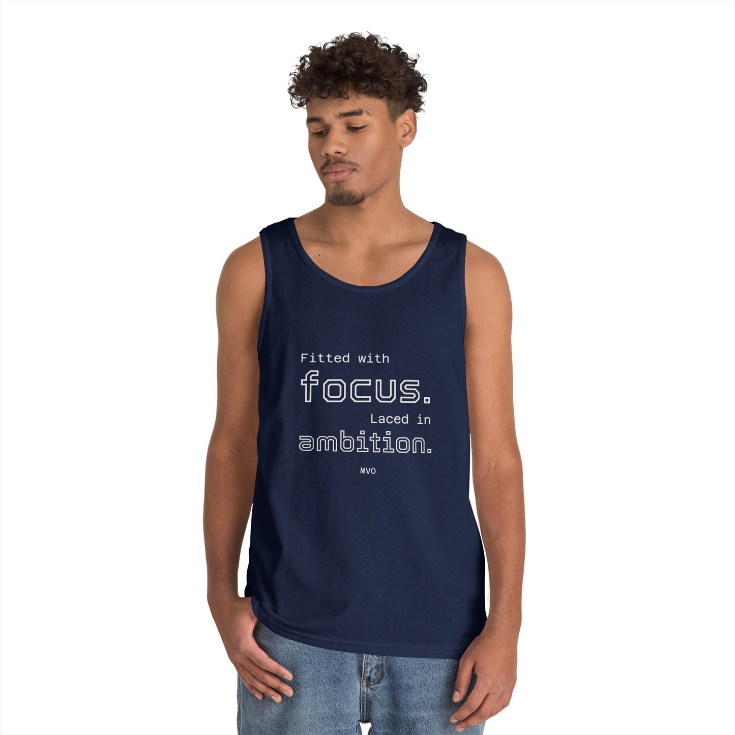 Focus & Ambition | Unisex Cotton Tank Top
