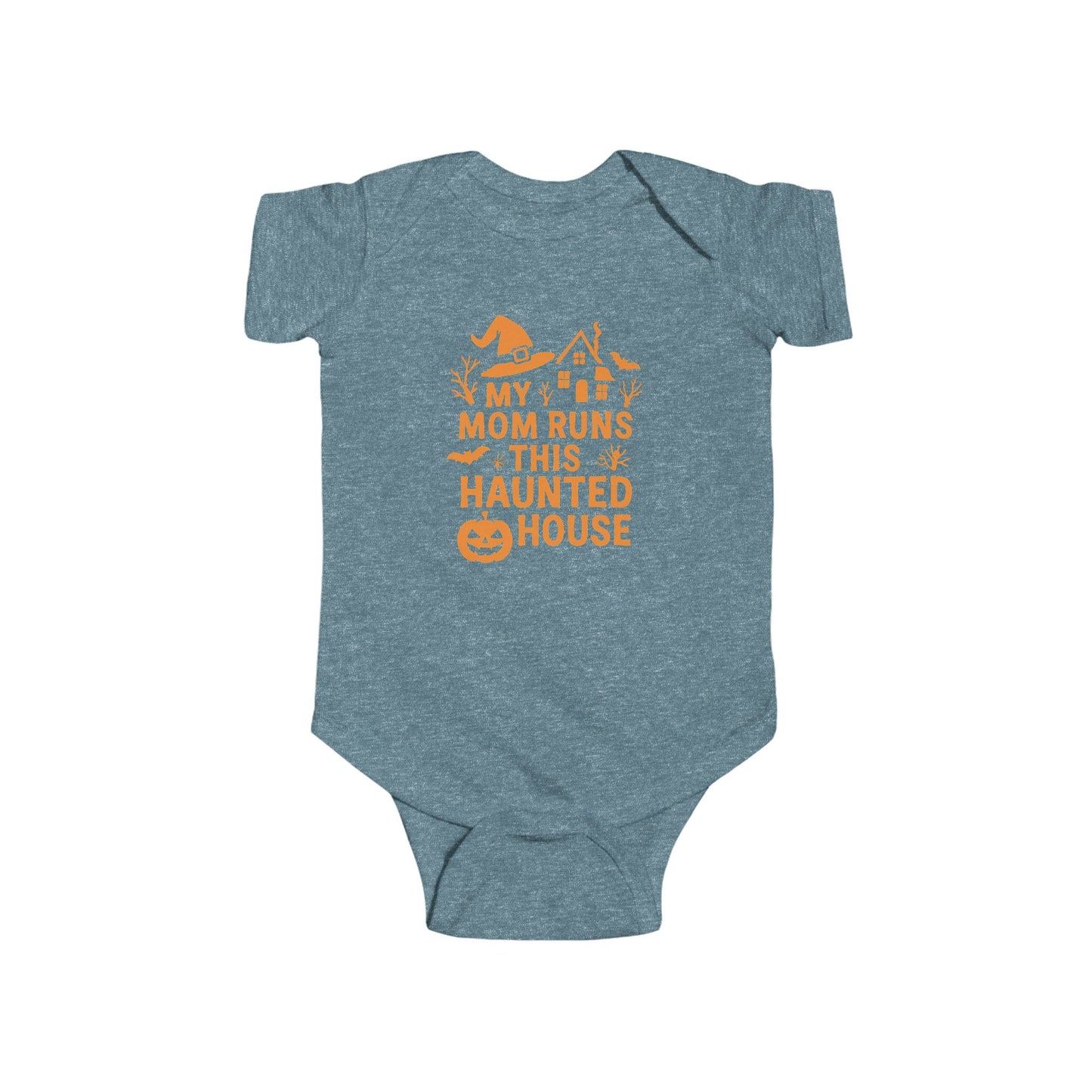 My Mom Runs This Haunted House | Baby Bodysuit