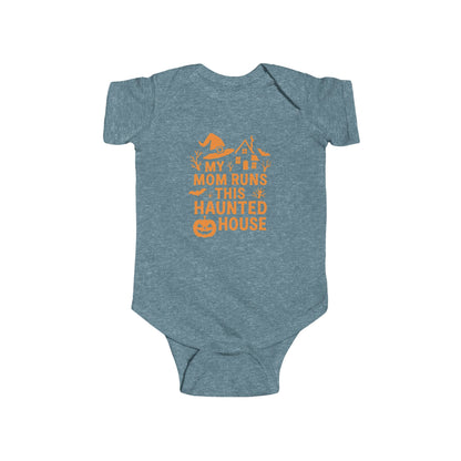 My Mom Runs This Haunted House | Baby Bodysuit