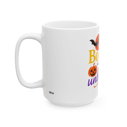 Boo-Jee & Unbothered | Halloween Ceramic Mug - 11oz & 15oz