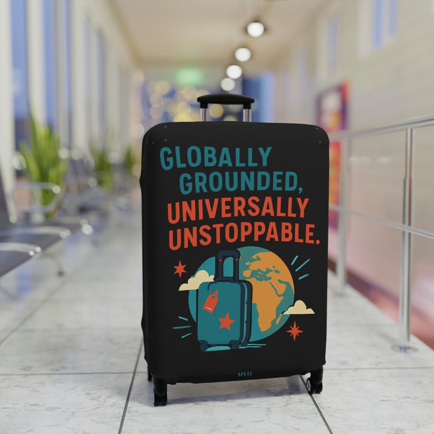 Globally Grounded, Universally Unstoppable | Travel Luggage Cover