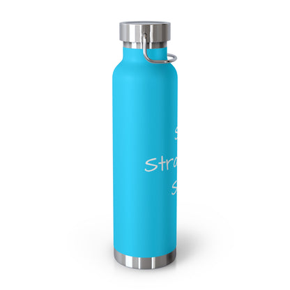 Sip. Strategize. Slay | Copper Vacuum Insulated Bottle