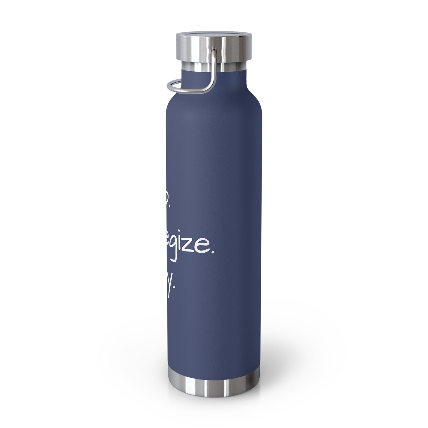 Sip. Strategize. Slay | Copper Vacuum Insulated Bottle