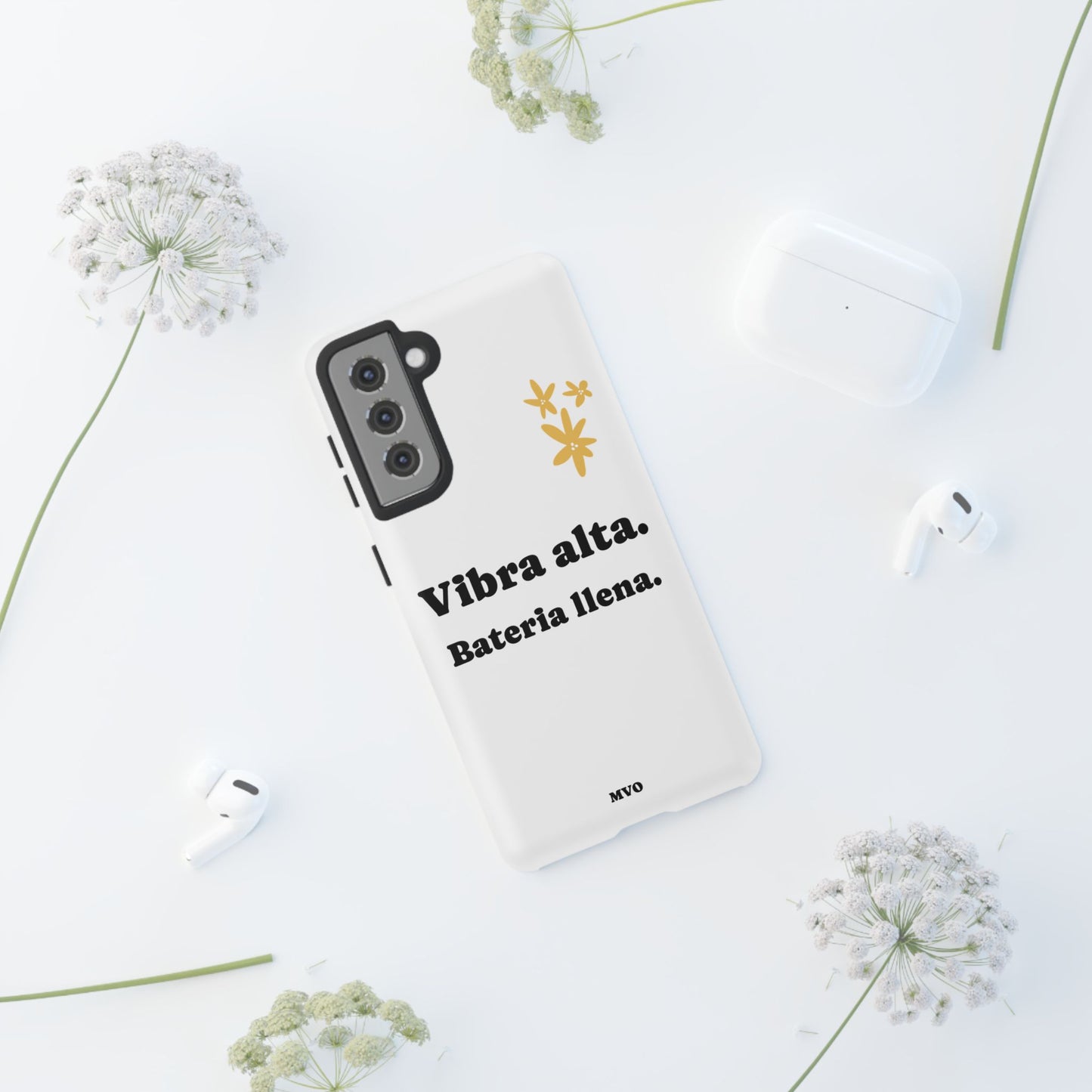 Vibra alta, Bateria llena | Phone Case