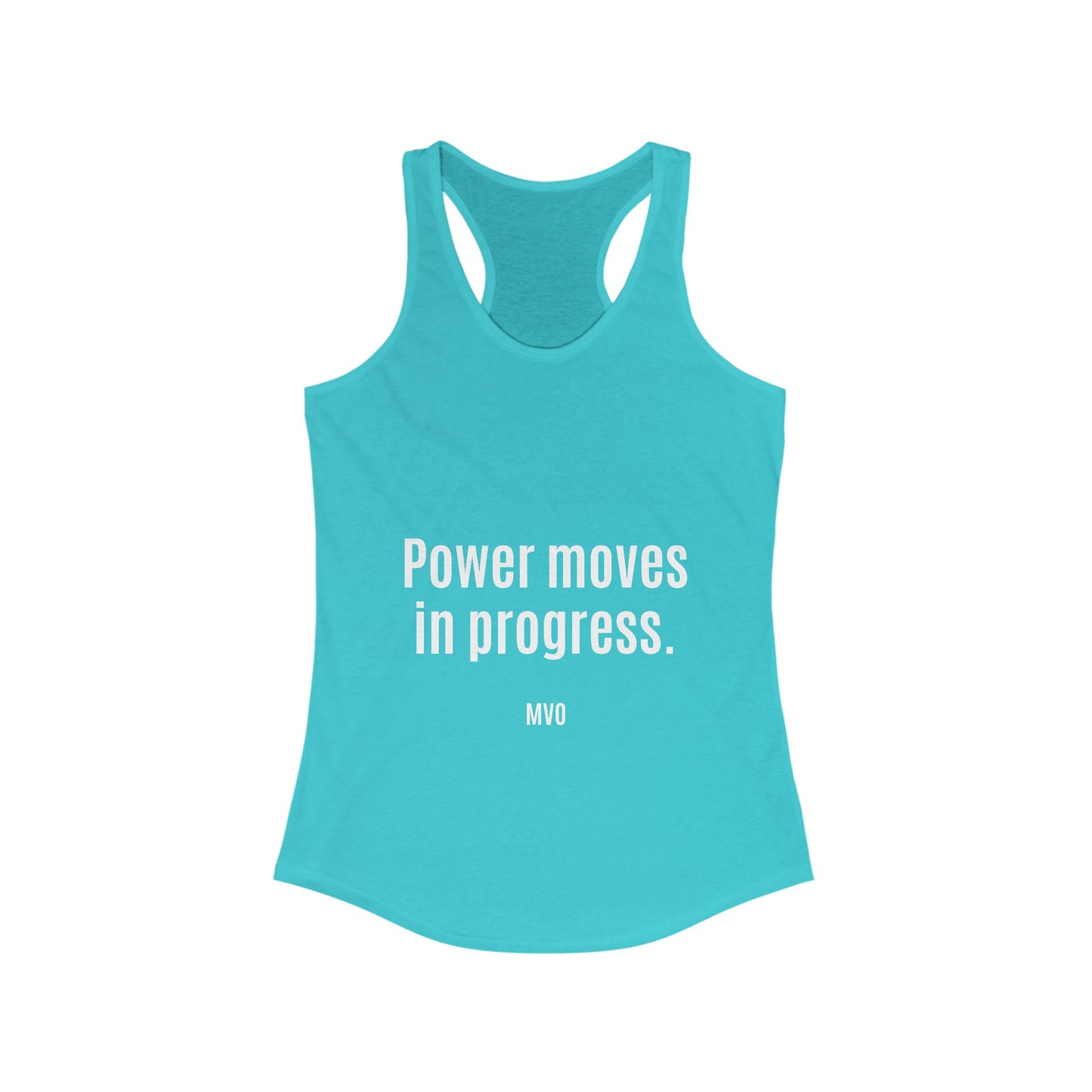 Power Moves in Progress | Women's Racerback Tank