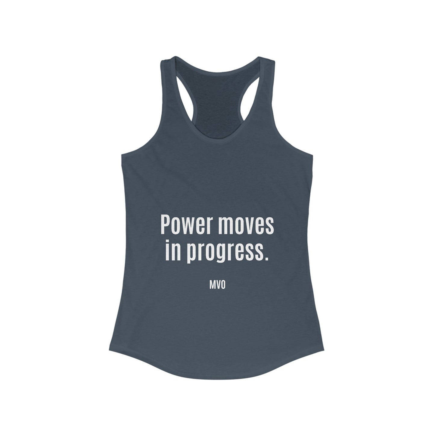Power Moves in Progress | Women's Racerback Tank