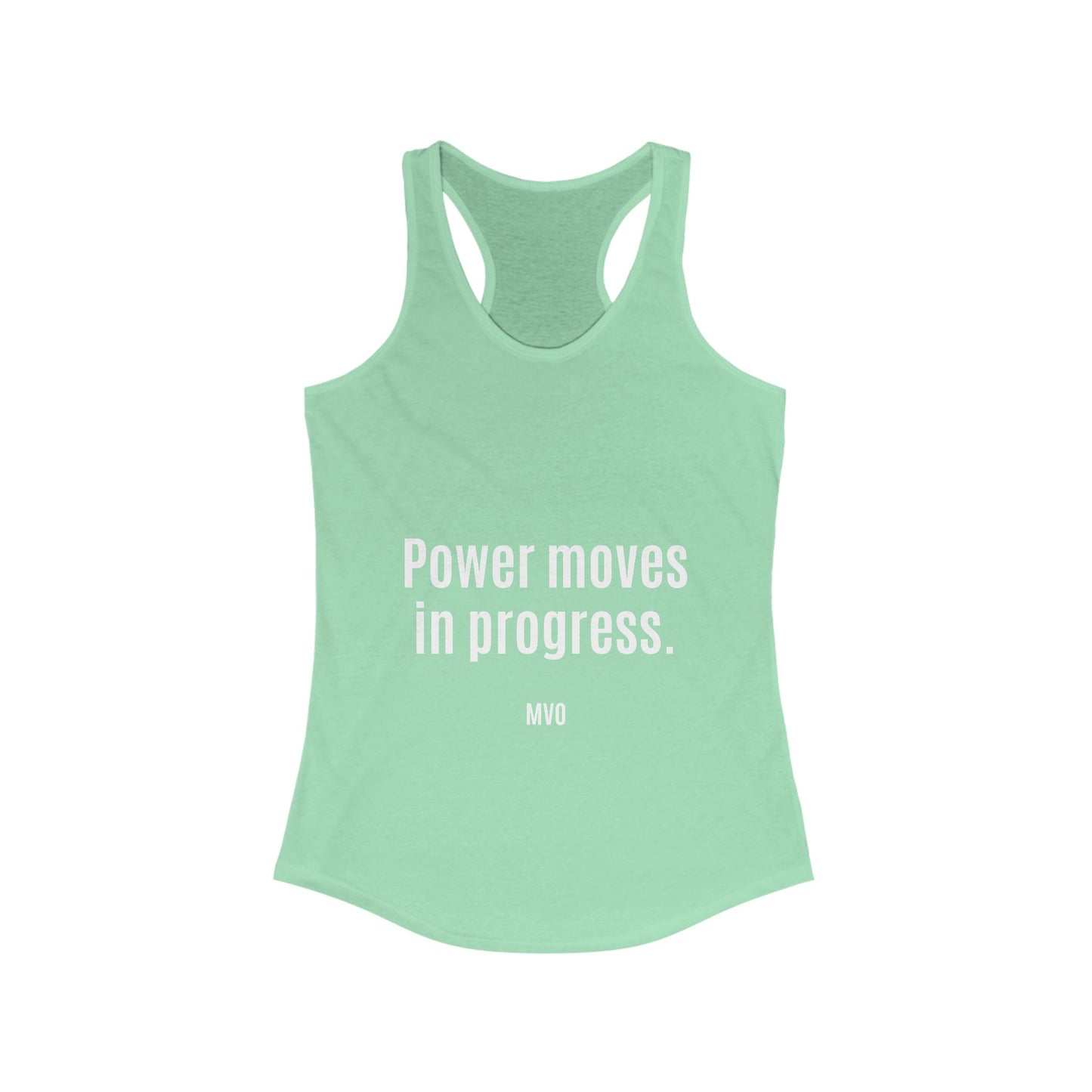 Power Moves in Progress | Women's Racerback Tank