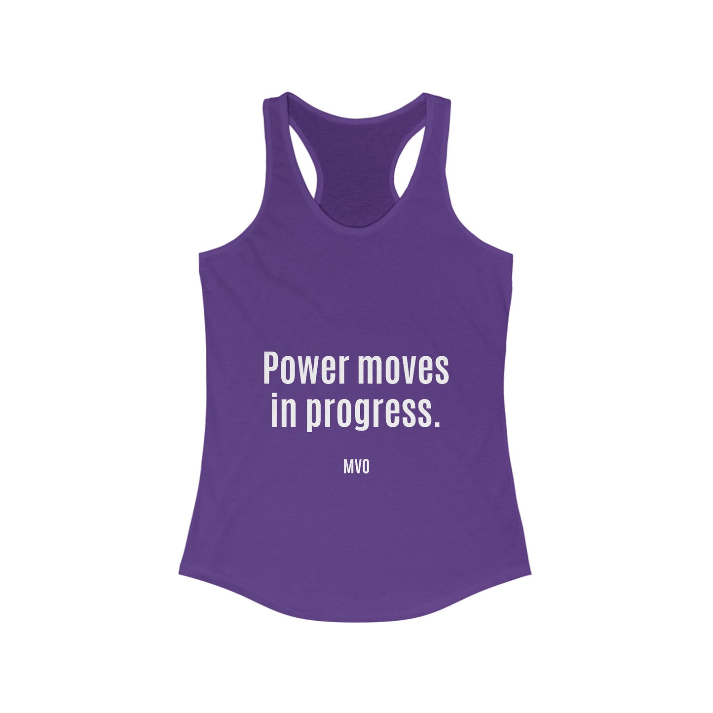 Power Moves in Progress | Women's Racerback Tank