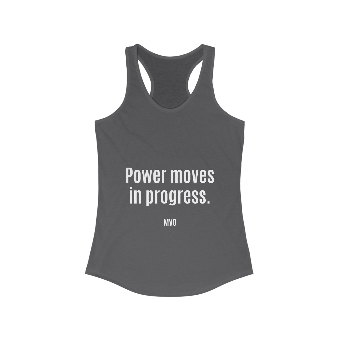 Power Moves in Progress | Women's Racerback Tank