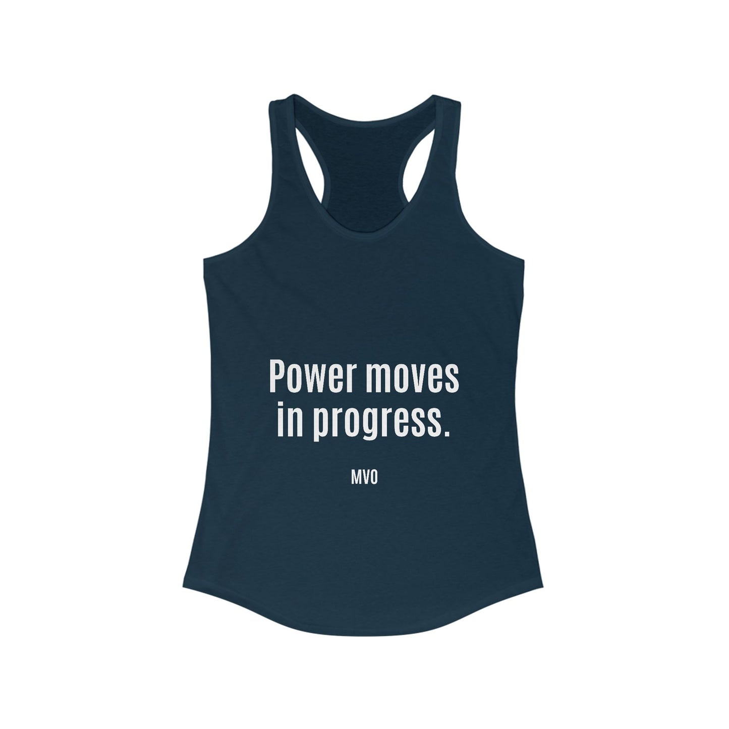 Power Moves in Progress | Women's Racerback Tank