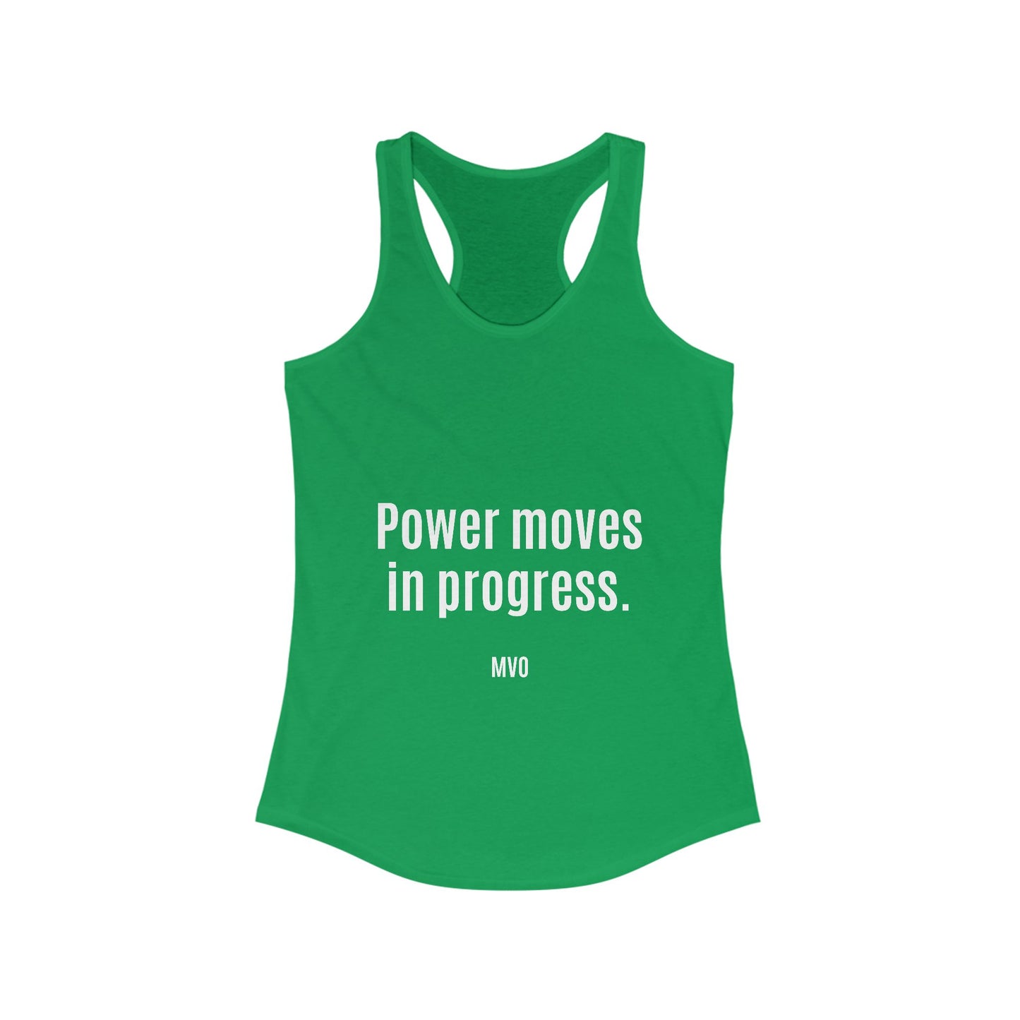 Power Moves in Progress | Women's Racerback Tank