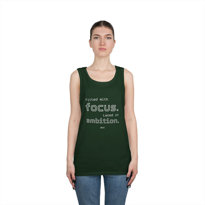 Focus & Ambition | Unisex Cotton Tank Top