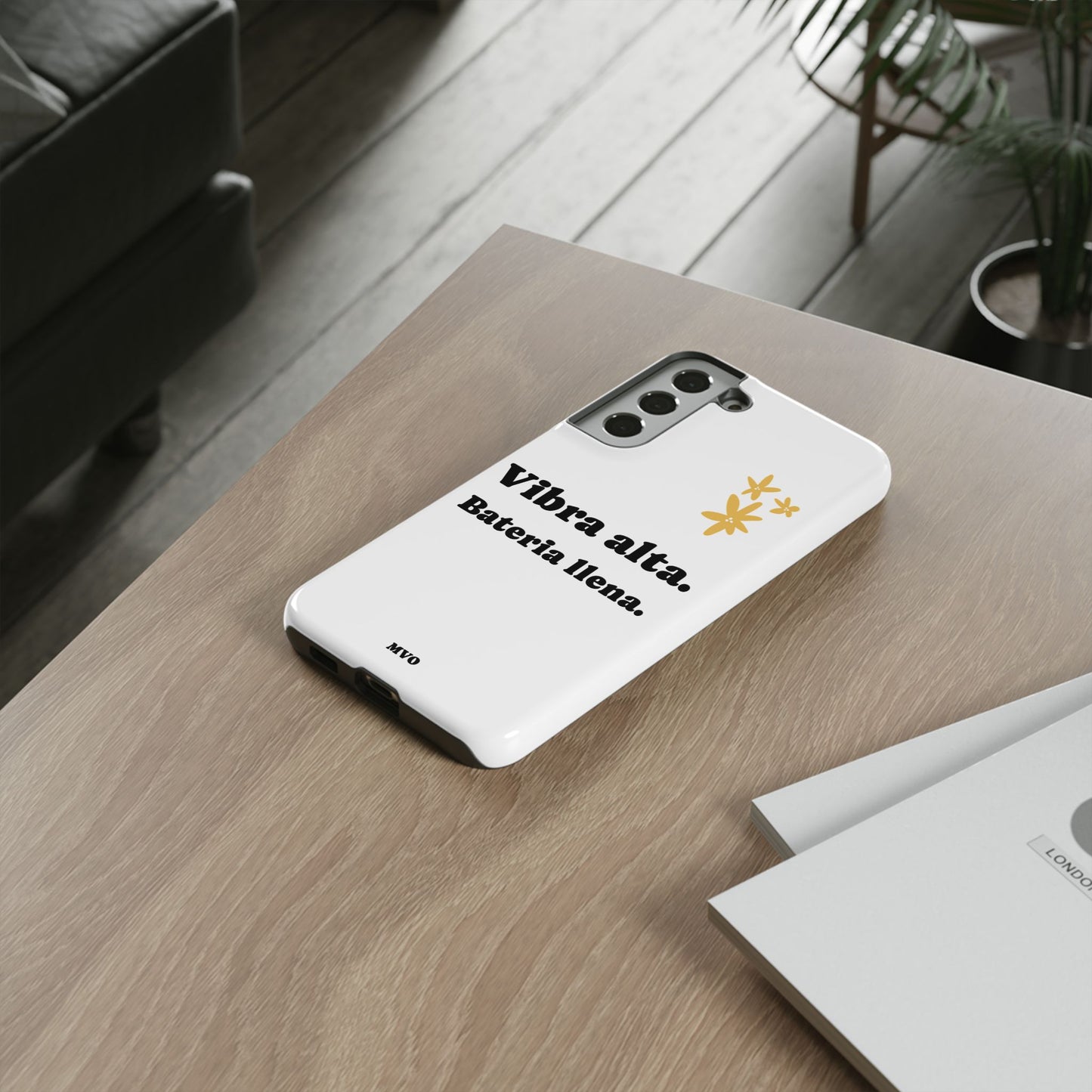 Vibra alta, Bateria llena | Phone Case
