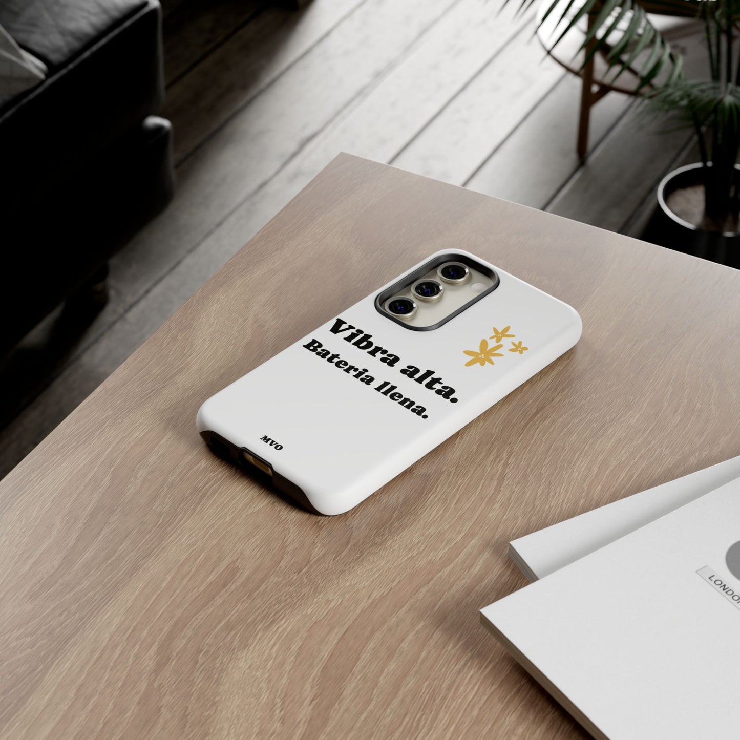 Vibra alta, Bateria llena | Phone Case