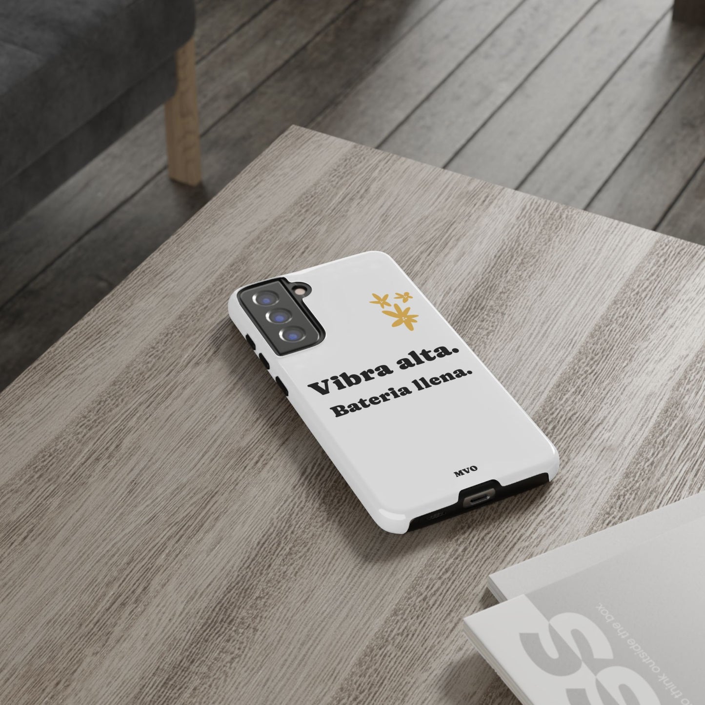Vibra alta, Bateria llena | Phone Case