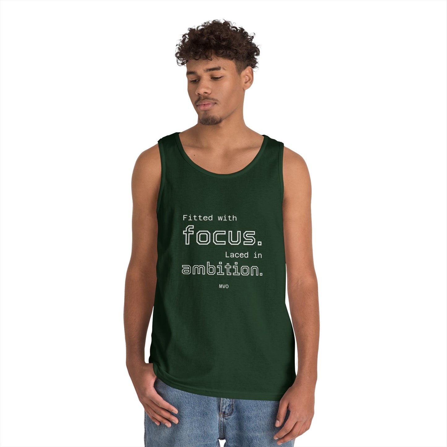 Focus & Ambition | Unisex Cotton Tank Top