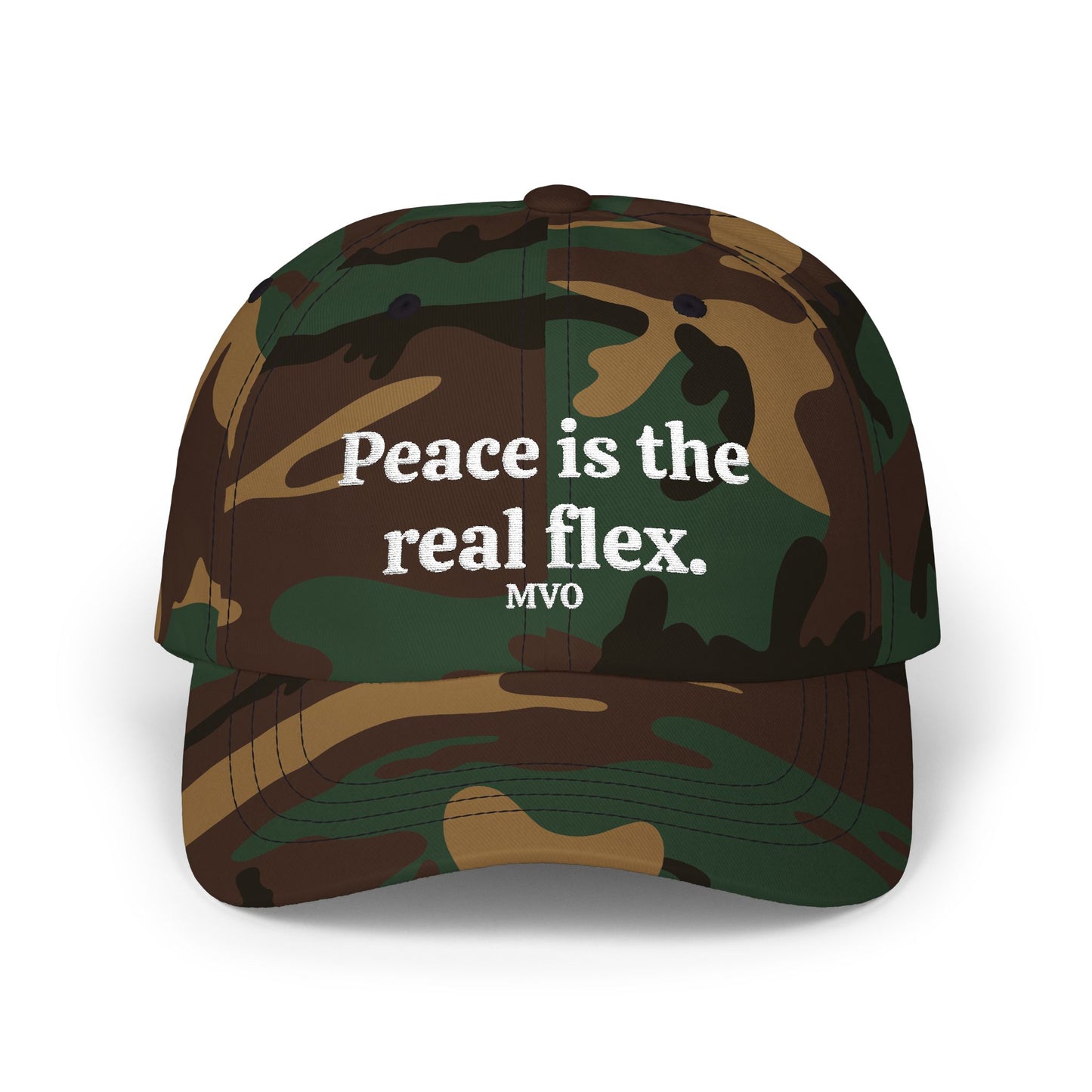 Peace is the real flex | Classic Cap