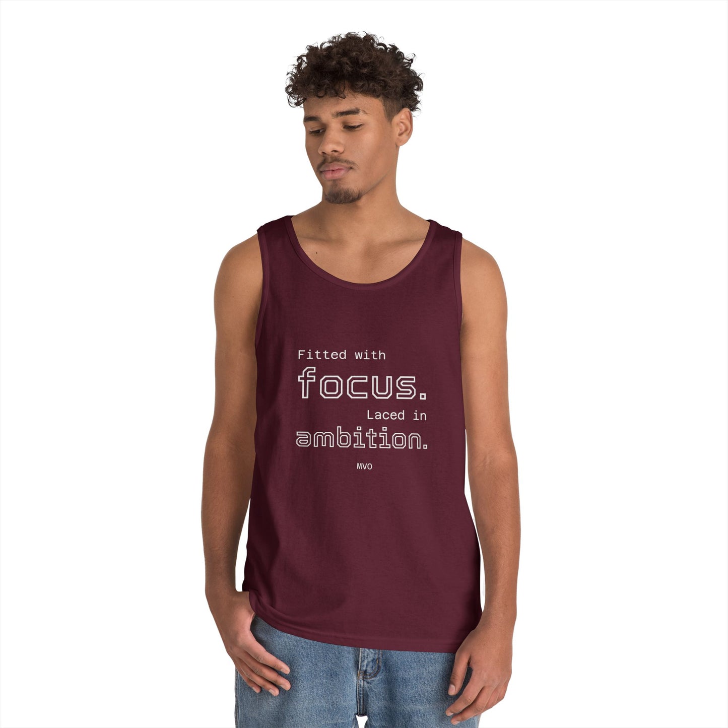Focus & Ambition | Unisex Cotton Tank Top