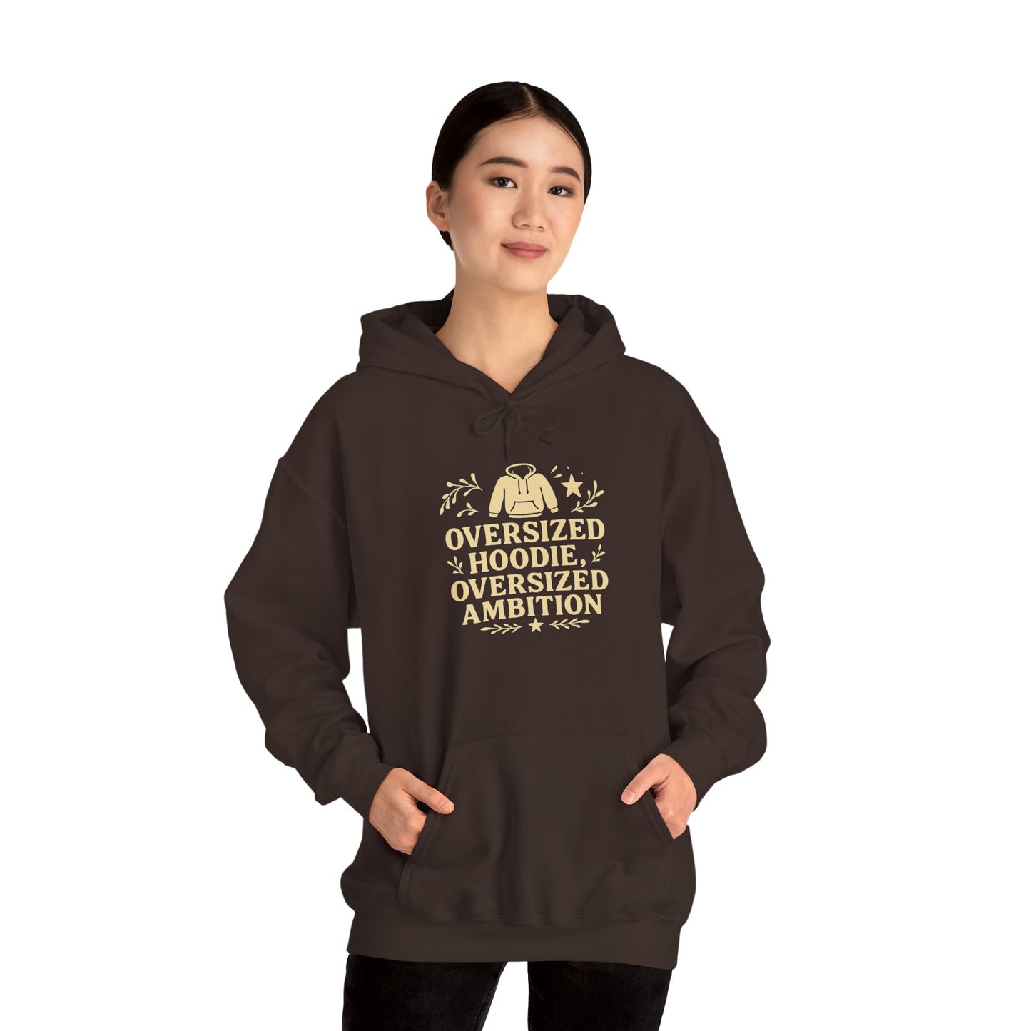 Oversized hoodie, oversized ambition. | Cozy Hoodie