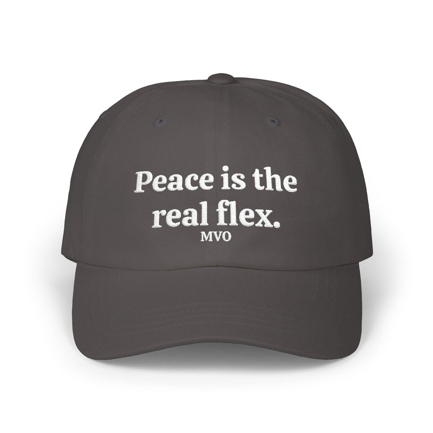 Peace is the real flex | Classic Cap