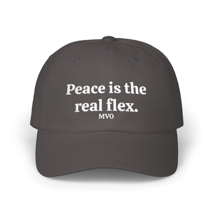 Peace is the real flex | Classic Cap