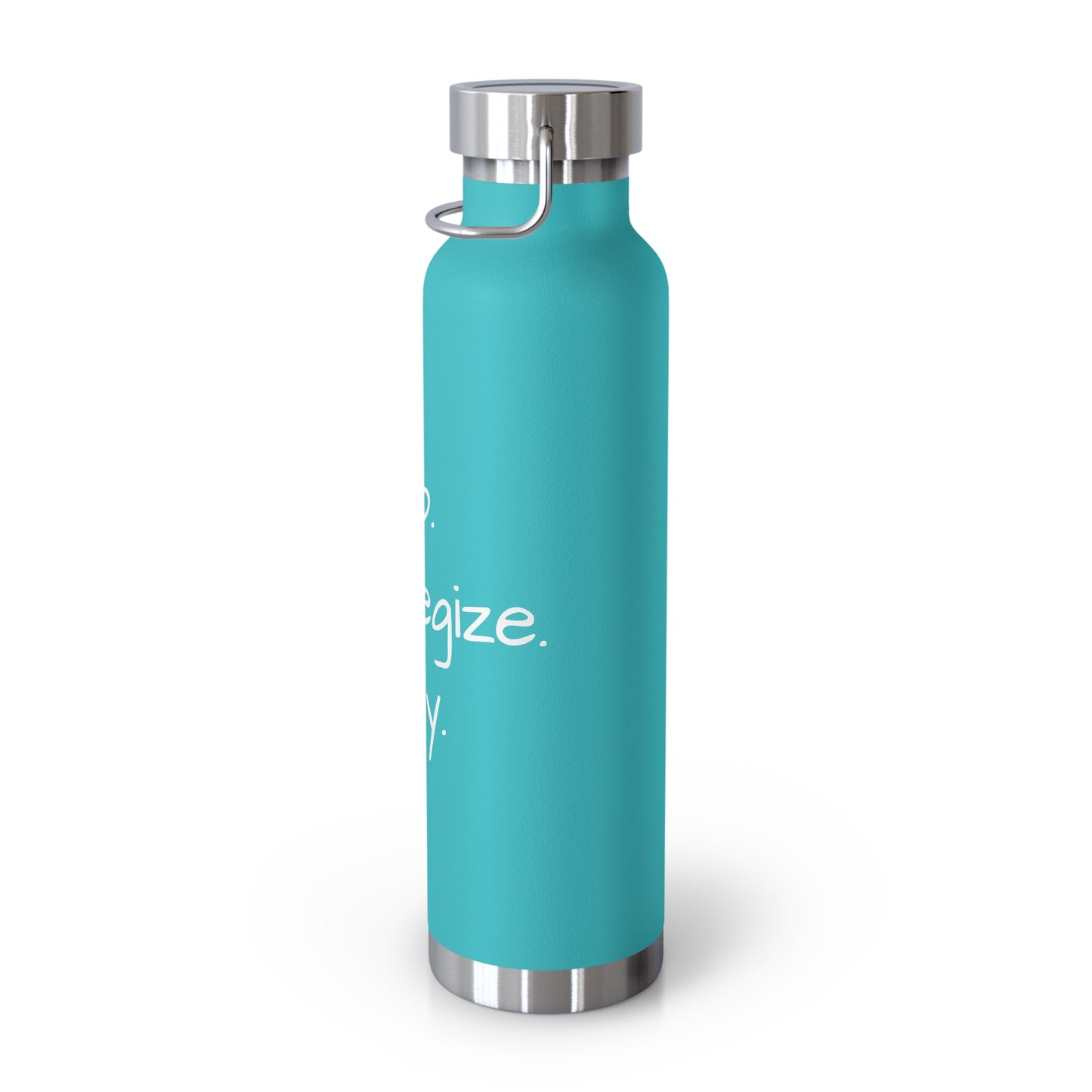 Sip. Strategize. Slay | Copper Vacuum Insulated Bottle