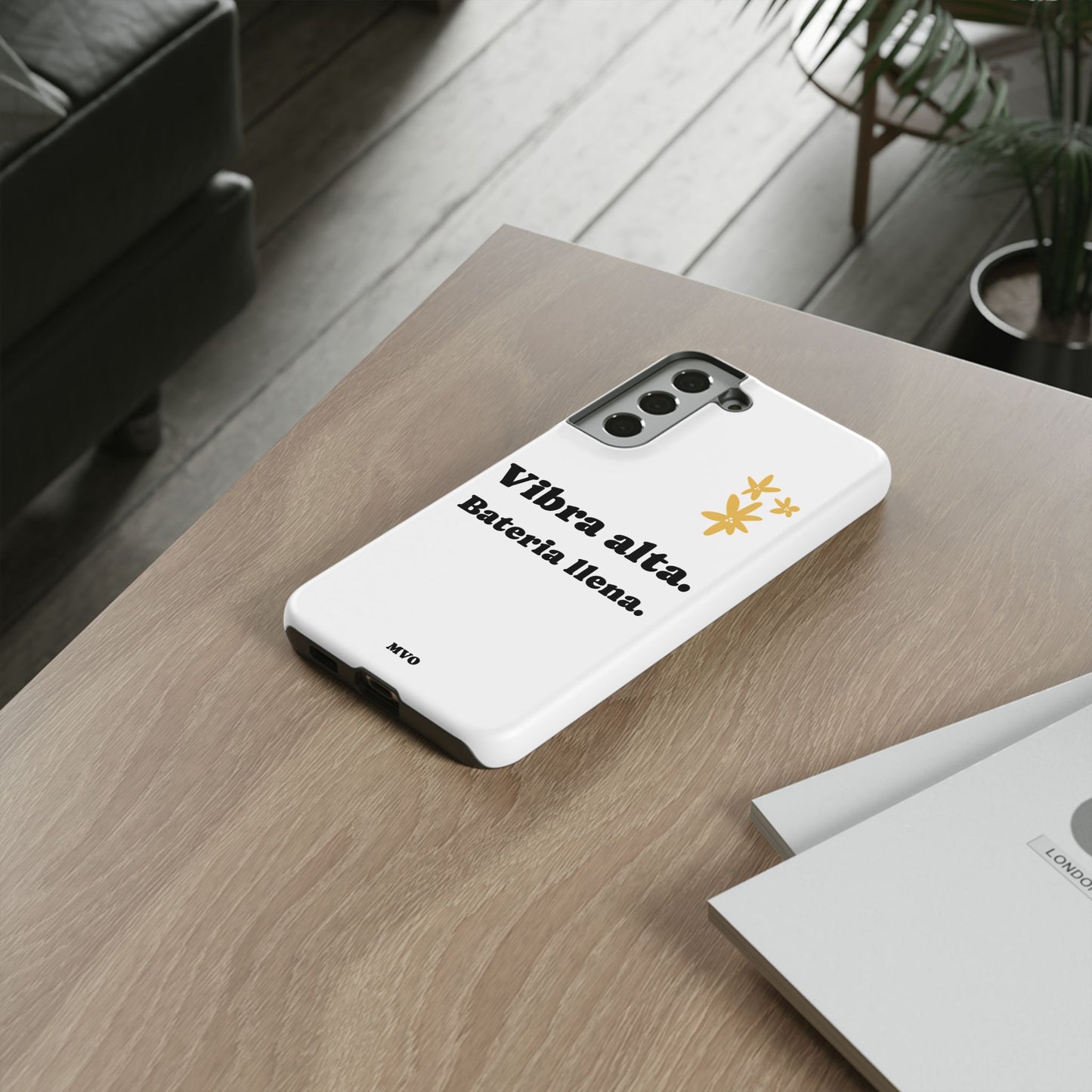 Vibra alta, Bateria llena | Phone Case