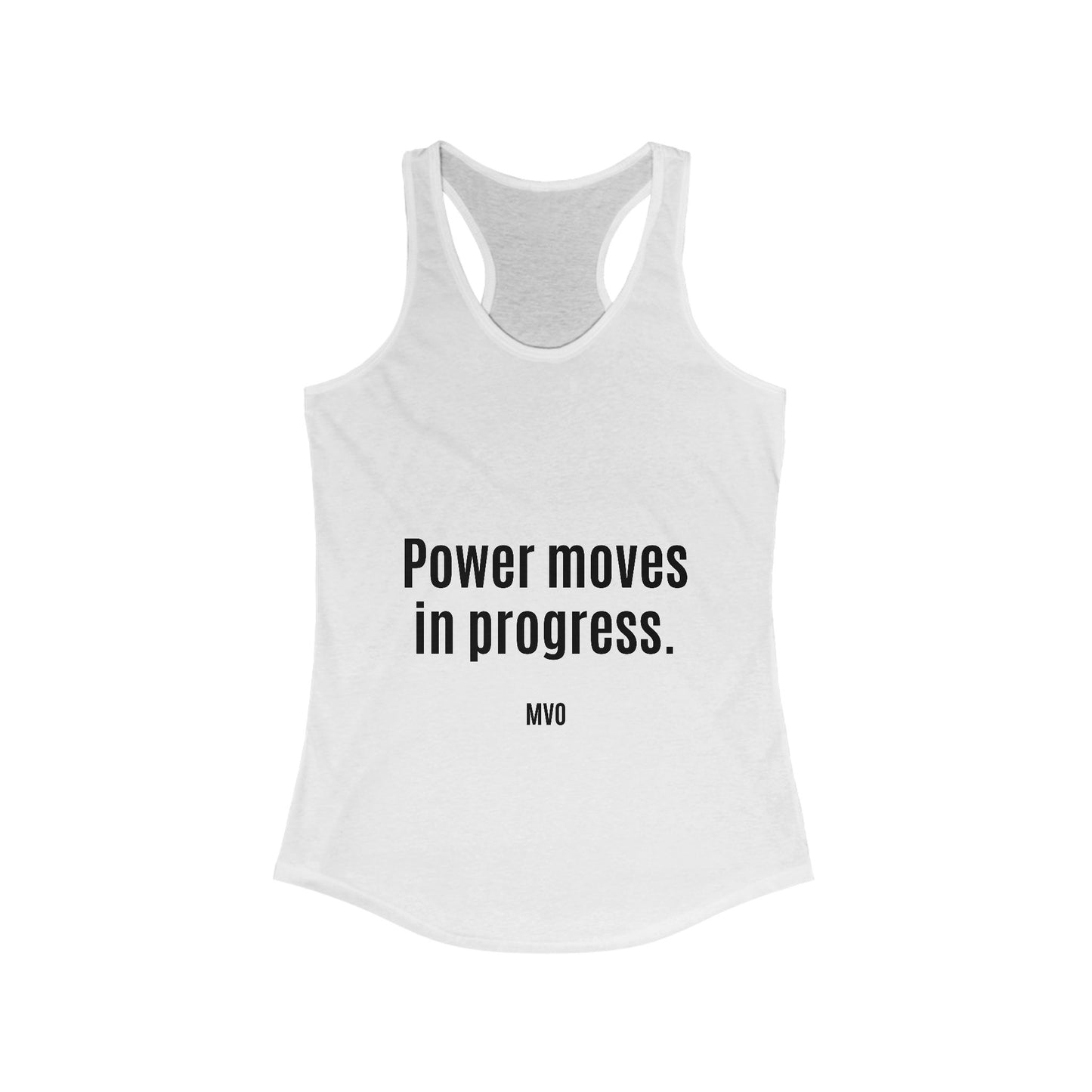 Power Moves in Progress | Women's Racerback Tank