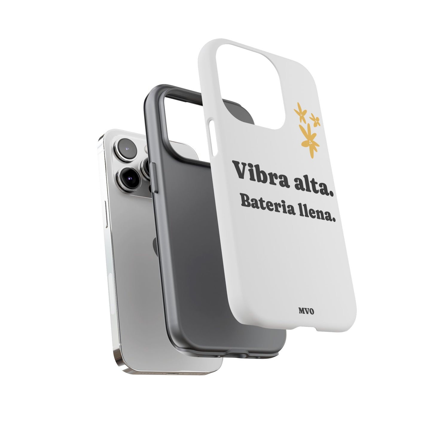 Vibra alta, Bateria llena | Phone Case