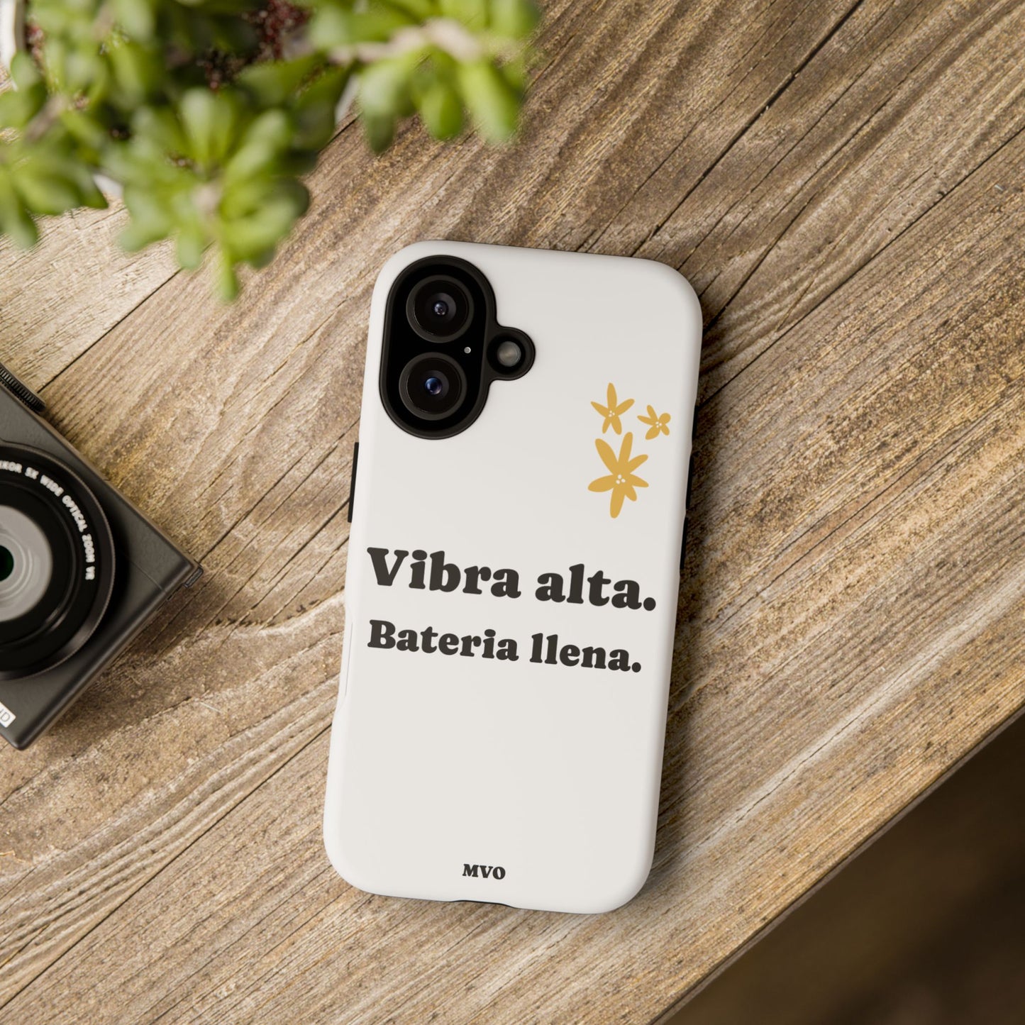 Vibra alta, Bateria llena | Phone Case