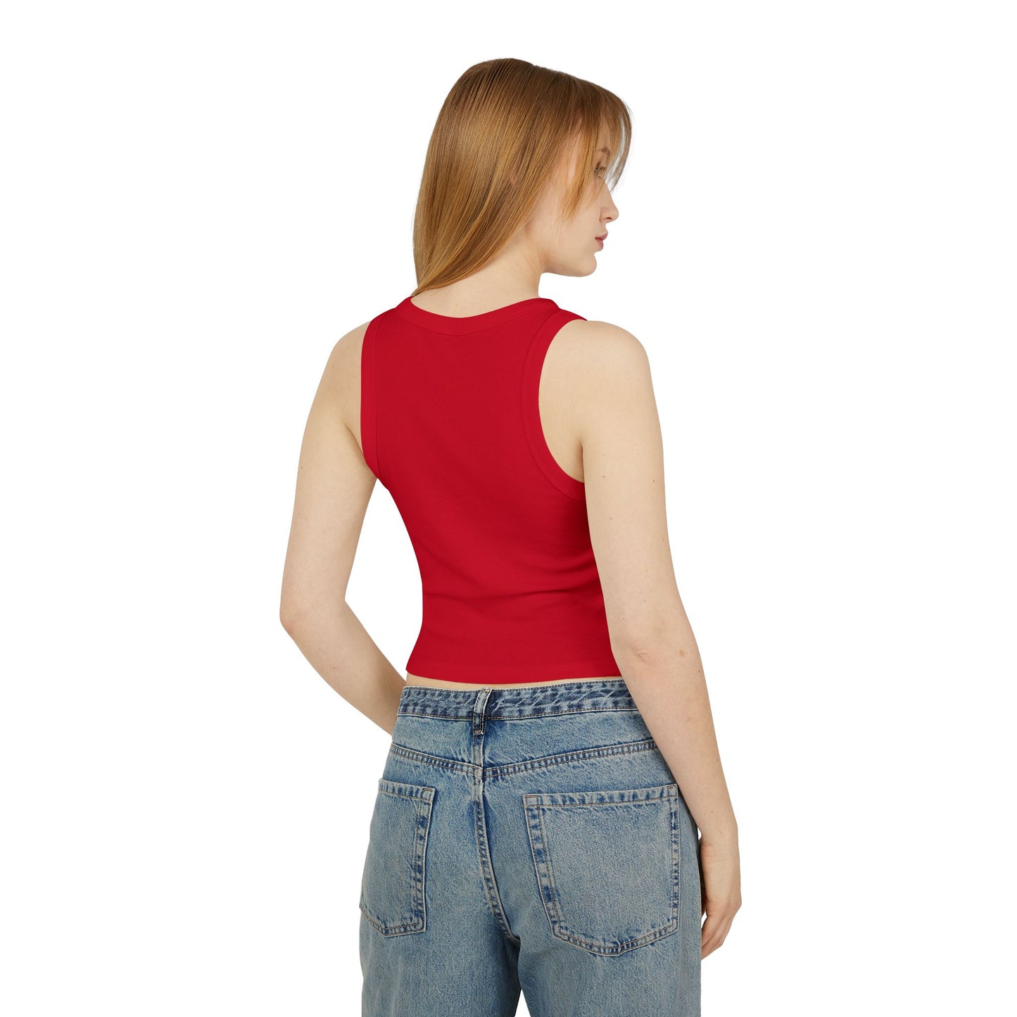 Poderosa, Y Punto. | Women's Micro Rib Racer Tank Top