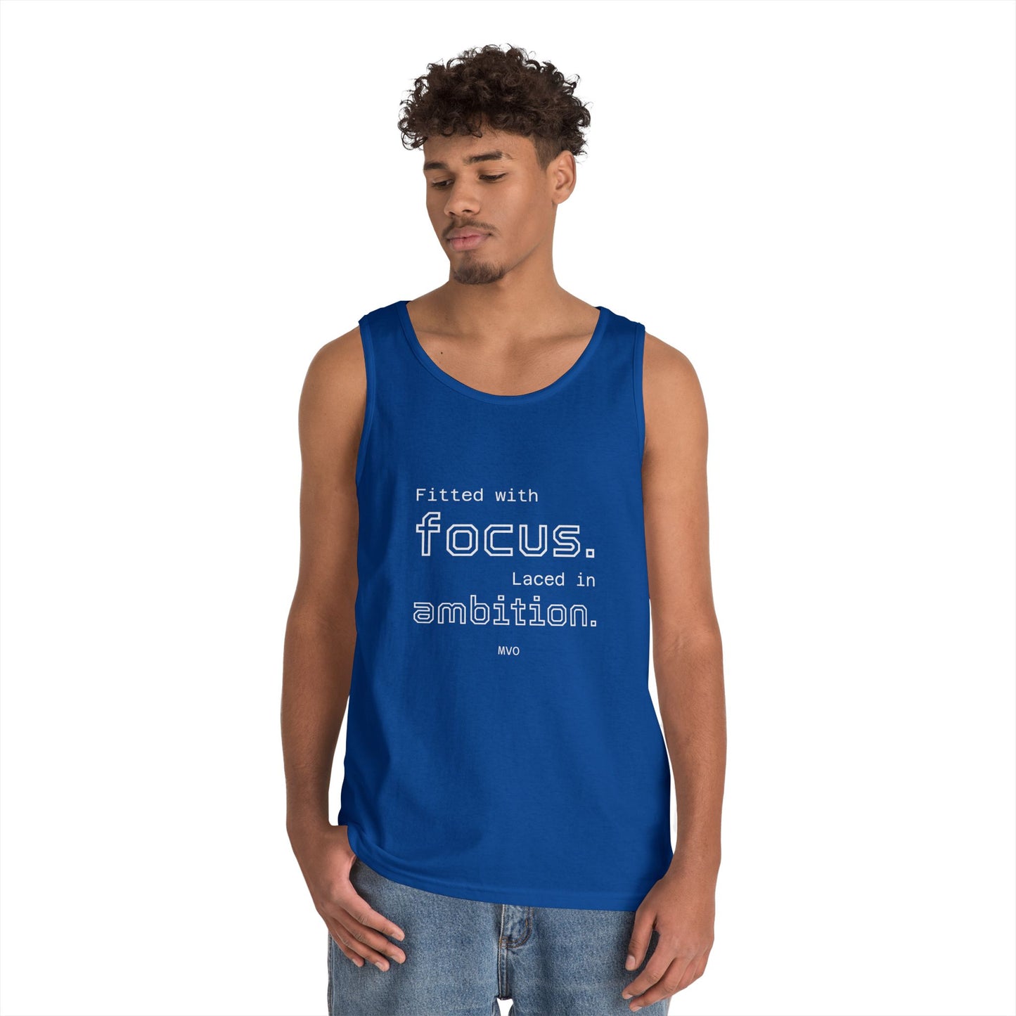 Focus & Ambition | Unisex Cotton Tank Top