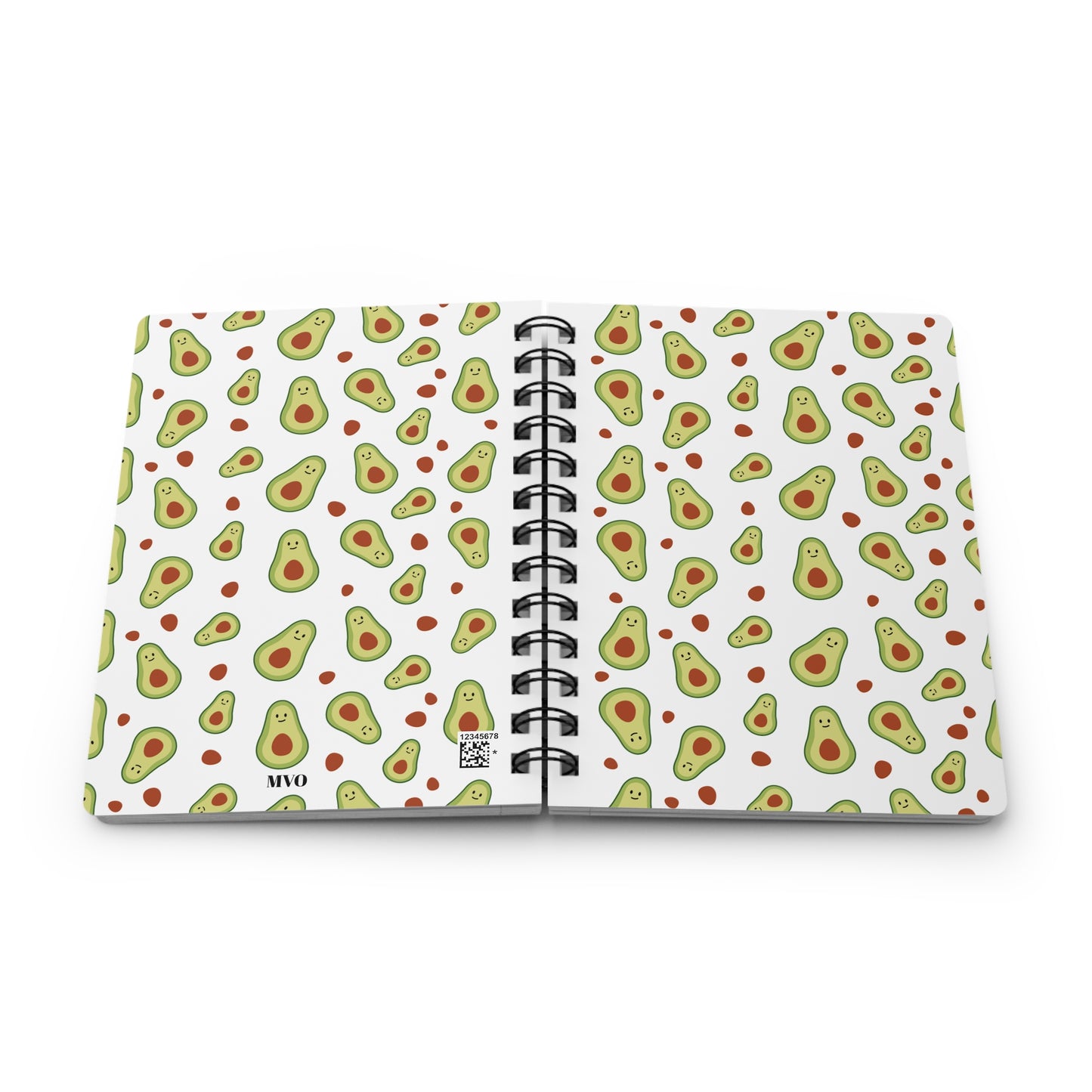 Spiral Journal | Avocado Pattern