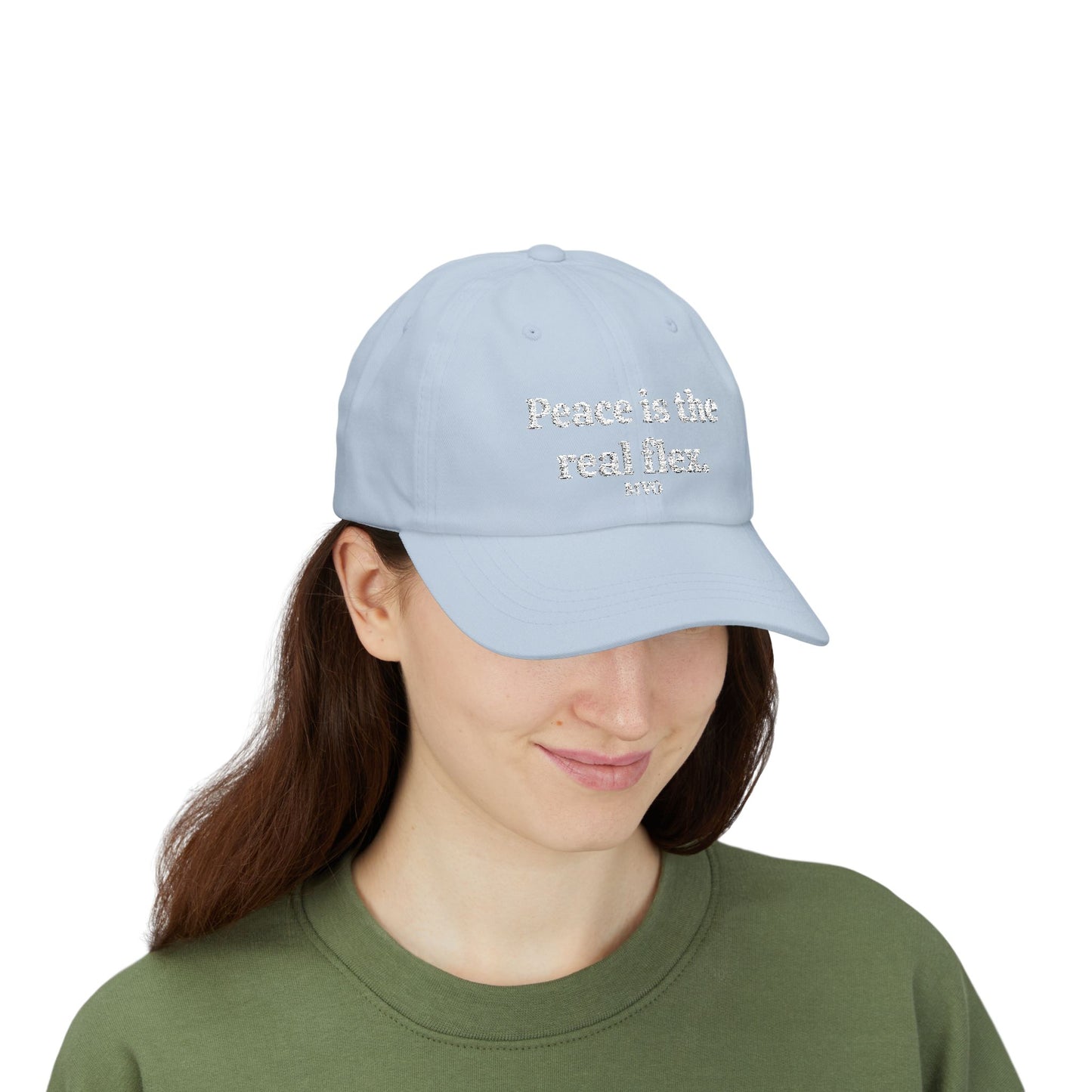 Peace is the real flex | Classic Cap