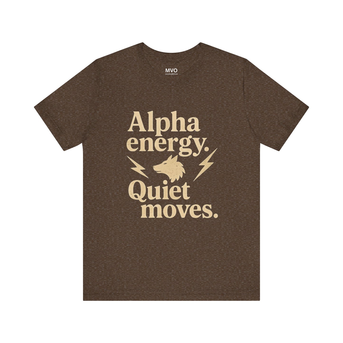 Alpha Energy. Quiet Moves. | Unisex T-Shirt Short Sleeve