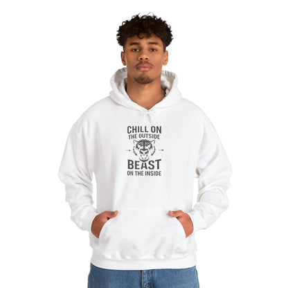 Chill On Outside Beast On The Inside | Hoodie