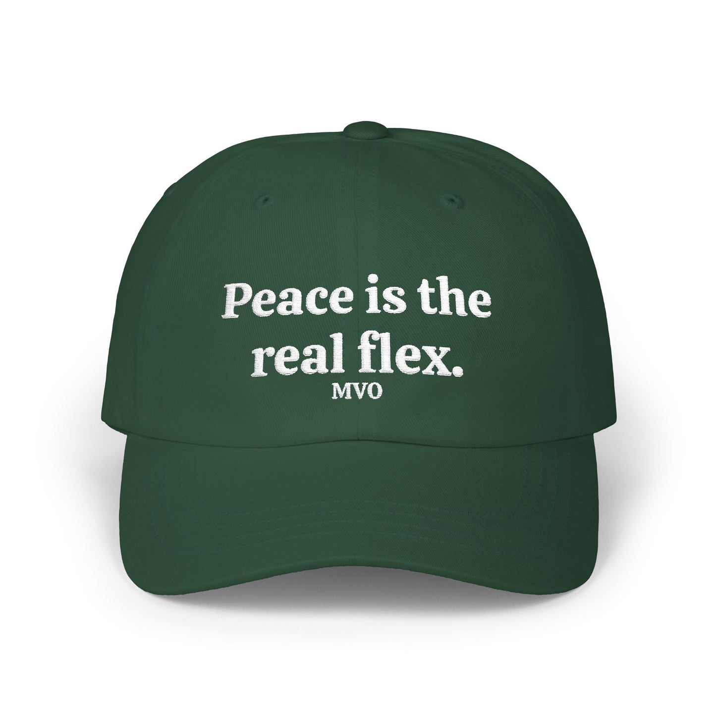Peace is the real flex | Classic Cap