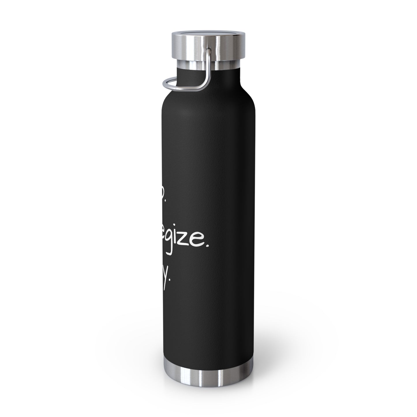 Sip. Strategize. Slay | Copper Vacuum Insulated Bottle